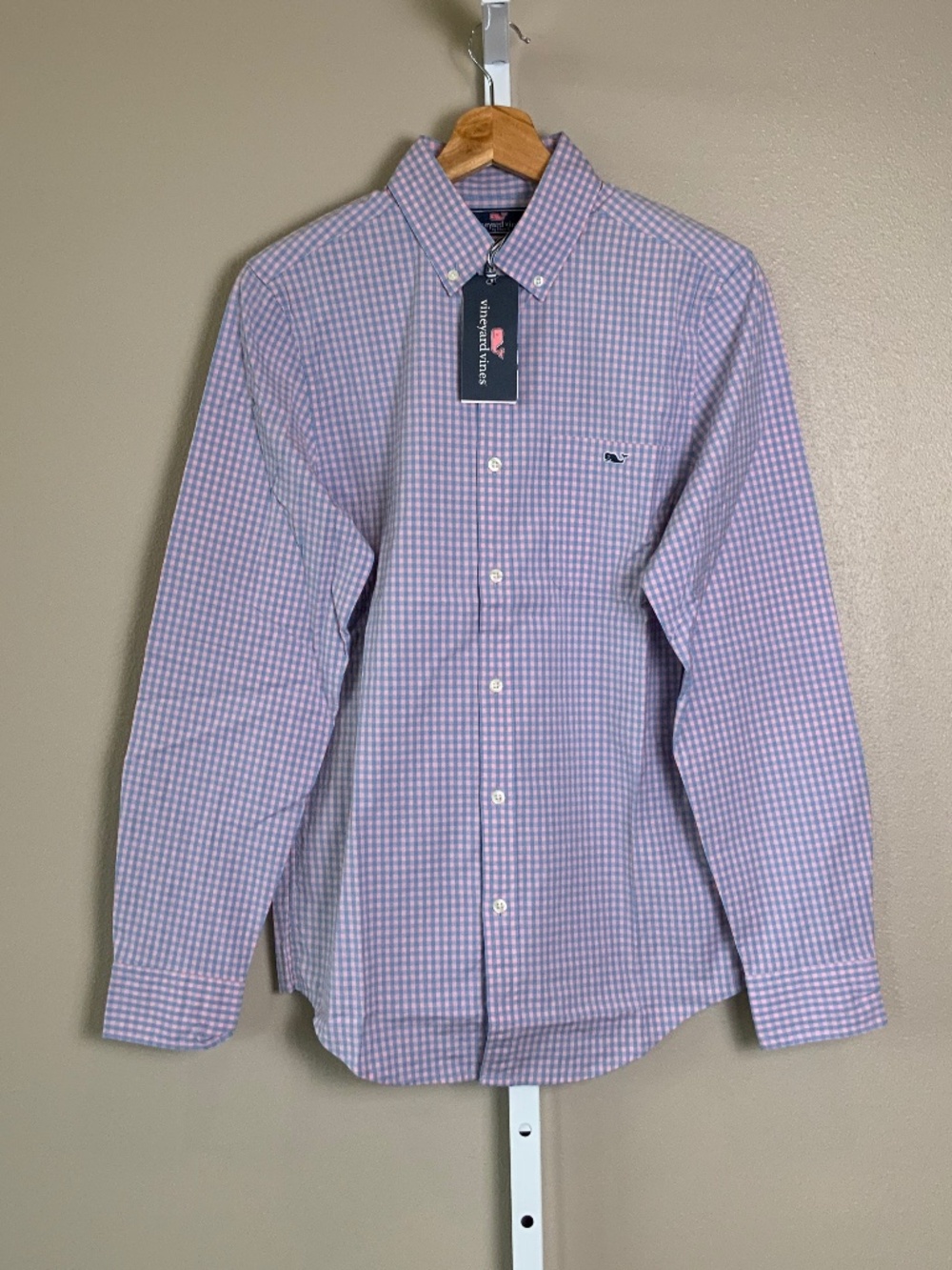Vineyard Vines Alicetown Gingham Slim Fit Tucker Button Down Oxford Shirt